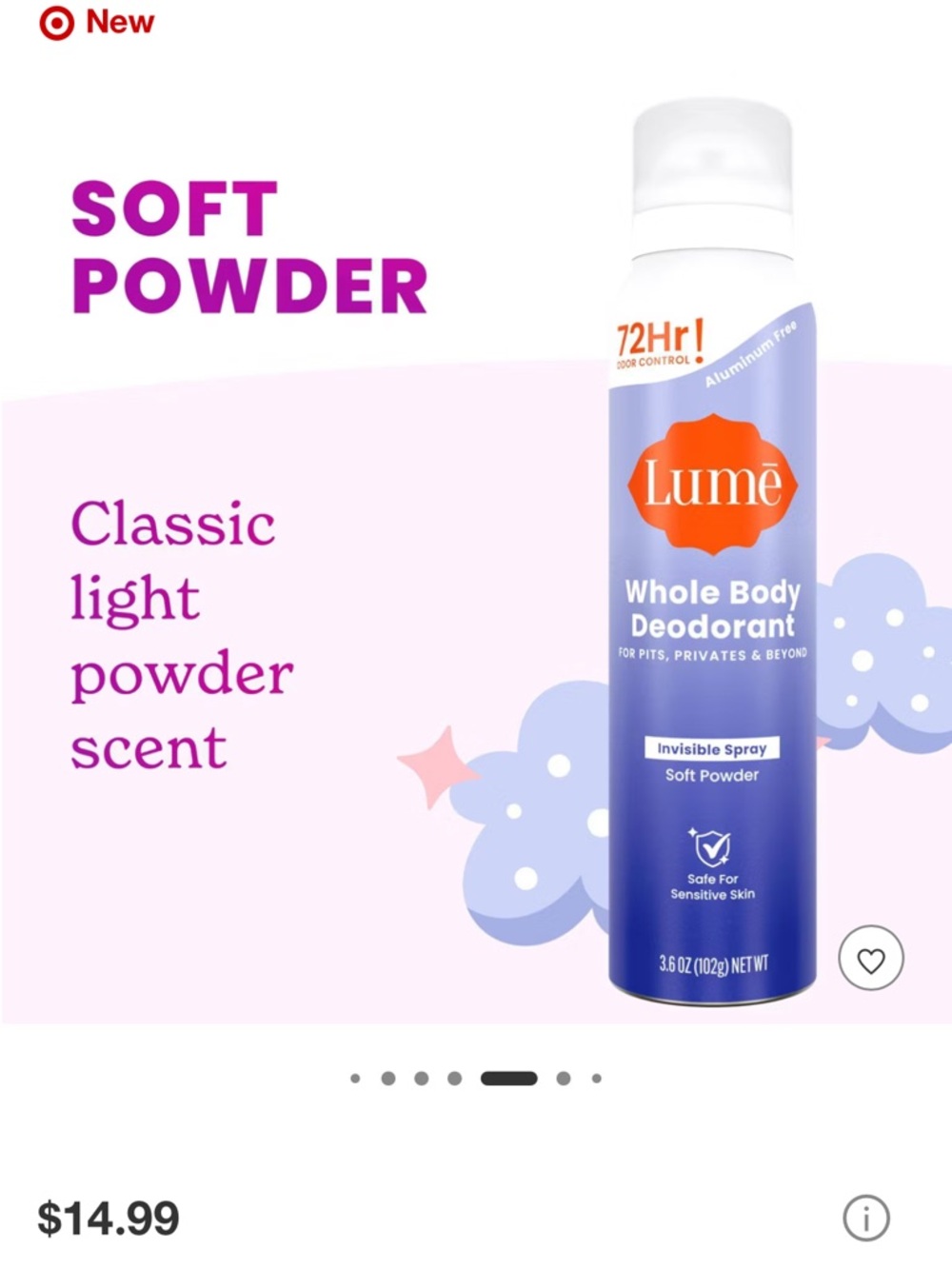 Lumē Whole Body Deodorant - Picture 6 of 9